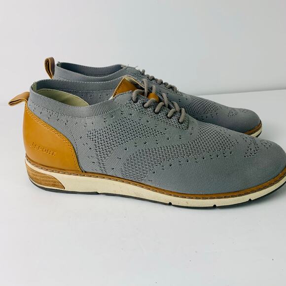 J Sport Lincoln Knit Oxford Shoes Men’s 11.5 Gray Casual Comfort Lace Up main image 4